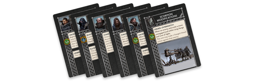 A Song of Ice and Fire : Tabletop Miniatures Game - Nights Watch Attachments #1